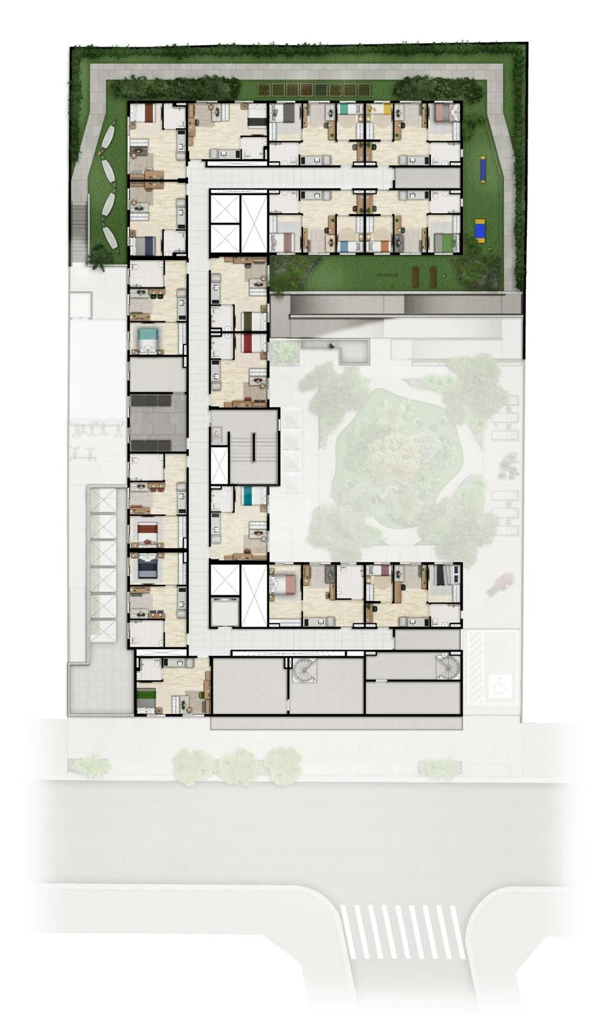 Planta — Pavimento 1 2