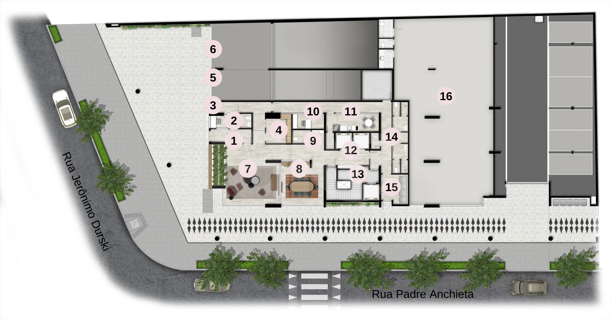 Planta — Pavimento térreo