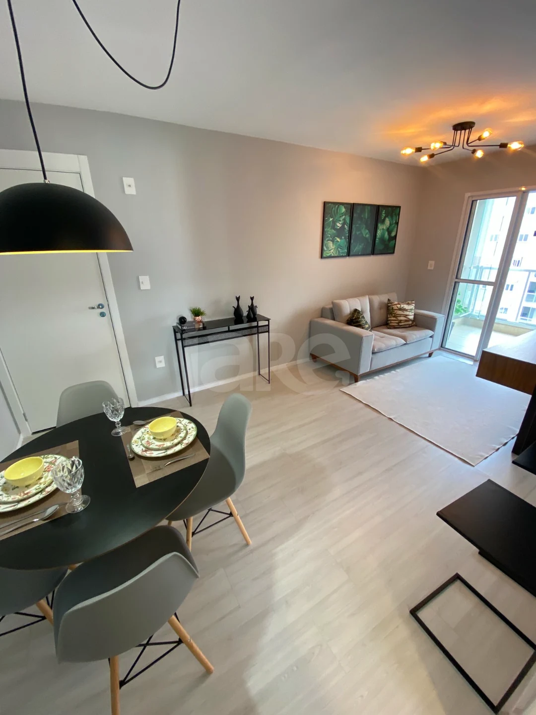 Planta — Apartamento 55,6 m²