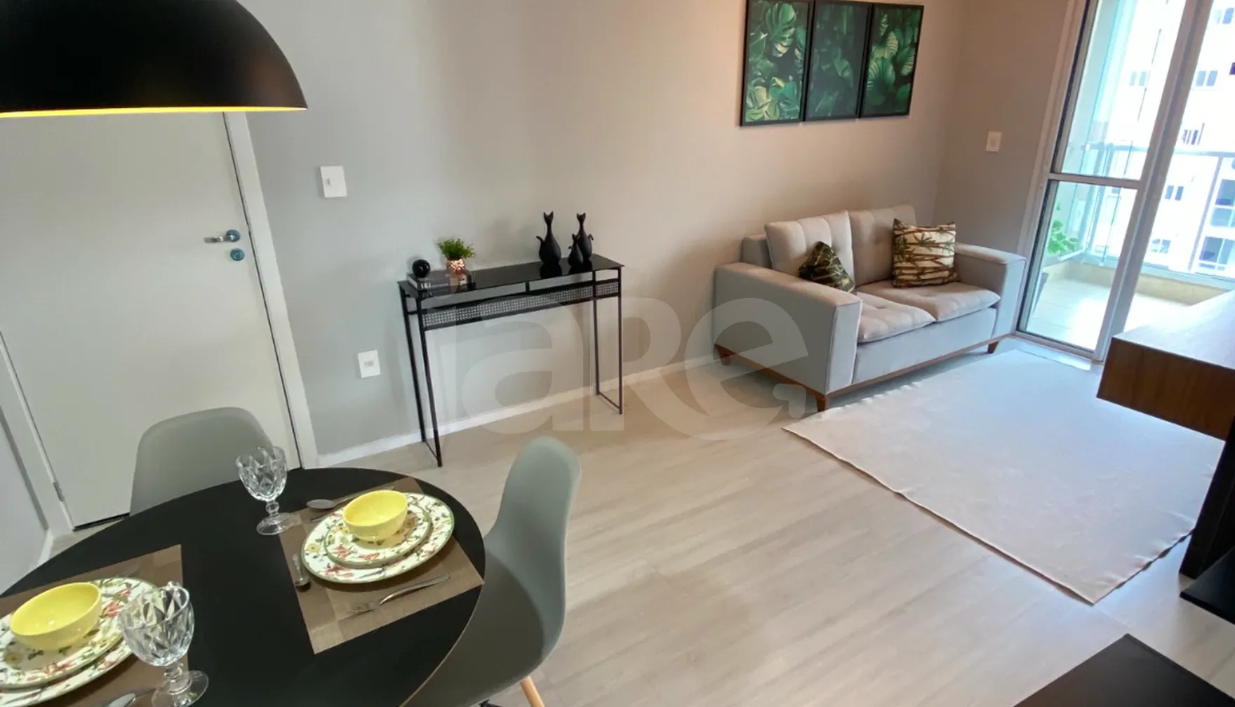 Planta — Apartamento 55,6 m²