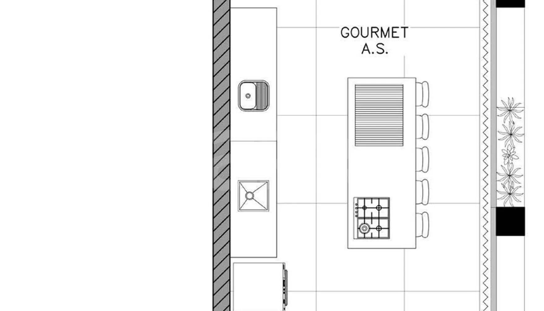Planta — Cobertura Duplex 137,66 m²