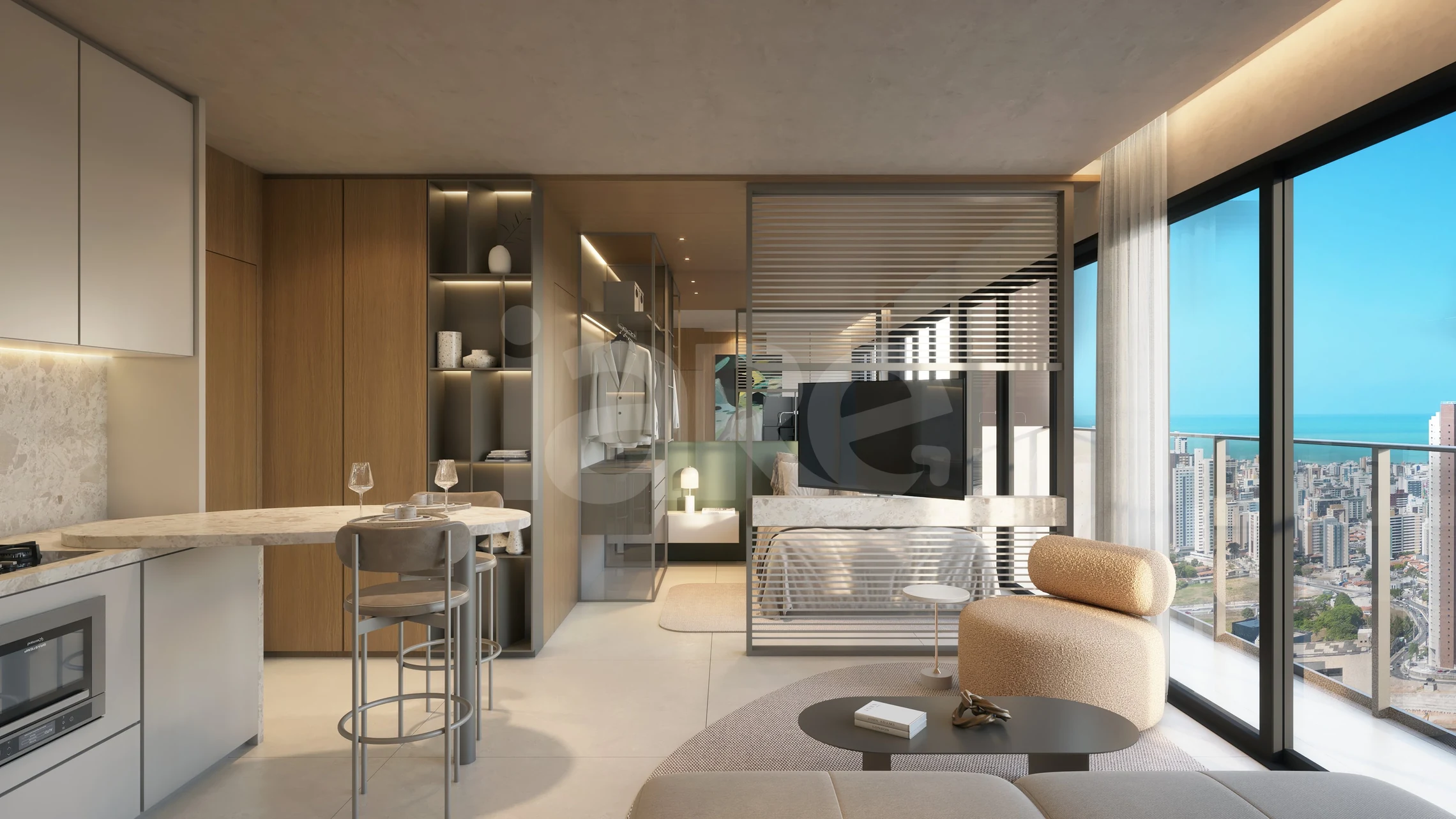 Beach Class João Pessoa - Apartamento com 52,72 m², em Altiplano Cabo Branco — foto 6