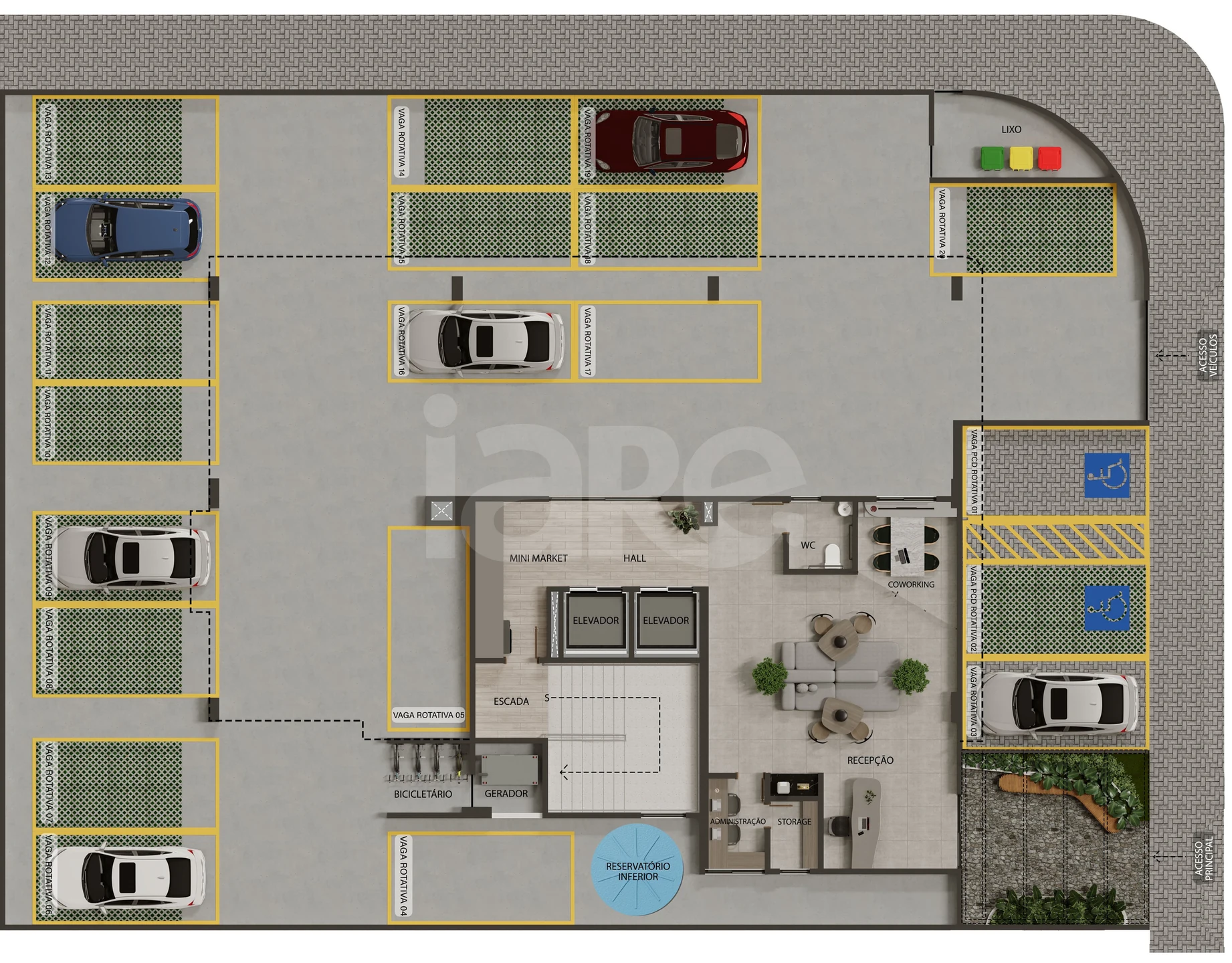 Planta — Pavimento térreo