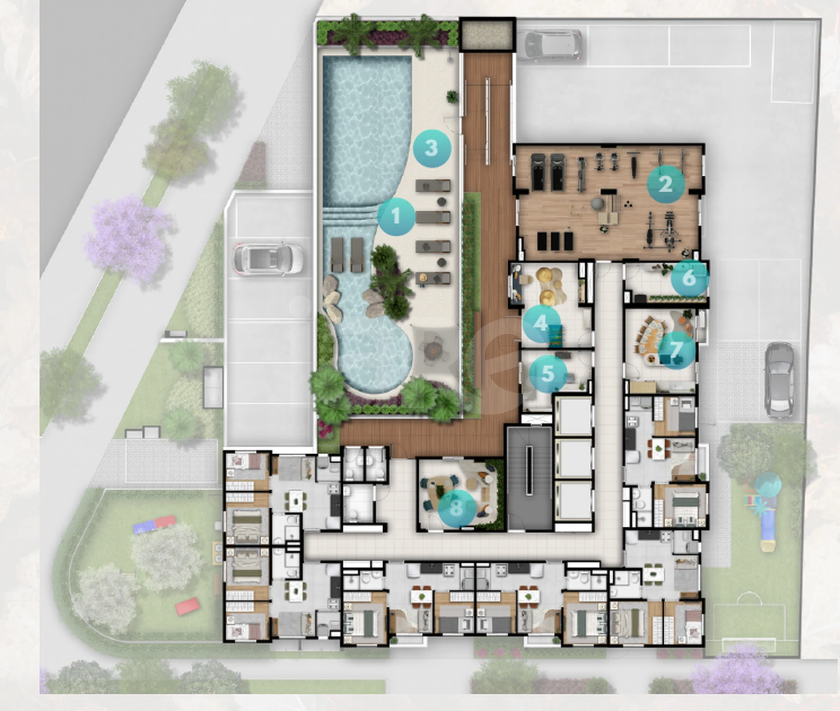 Planta — Pavimento 1