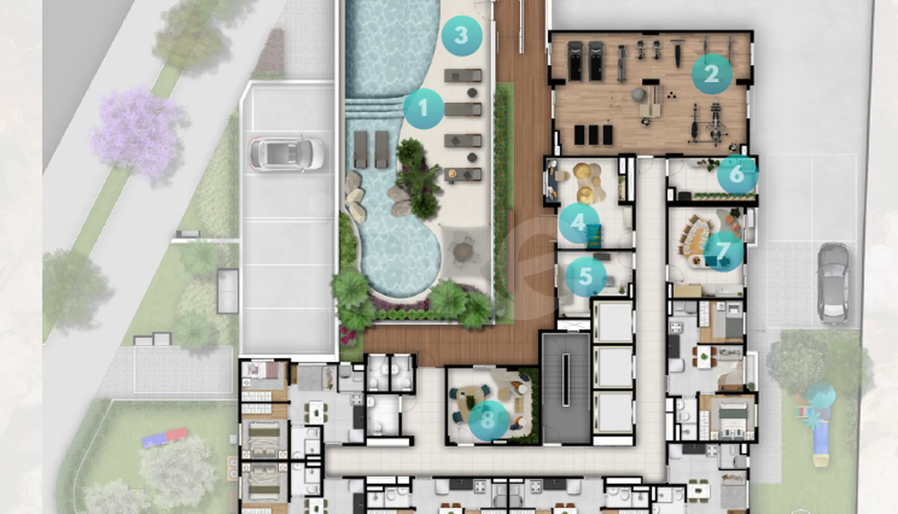 Planta — Pavimento 1