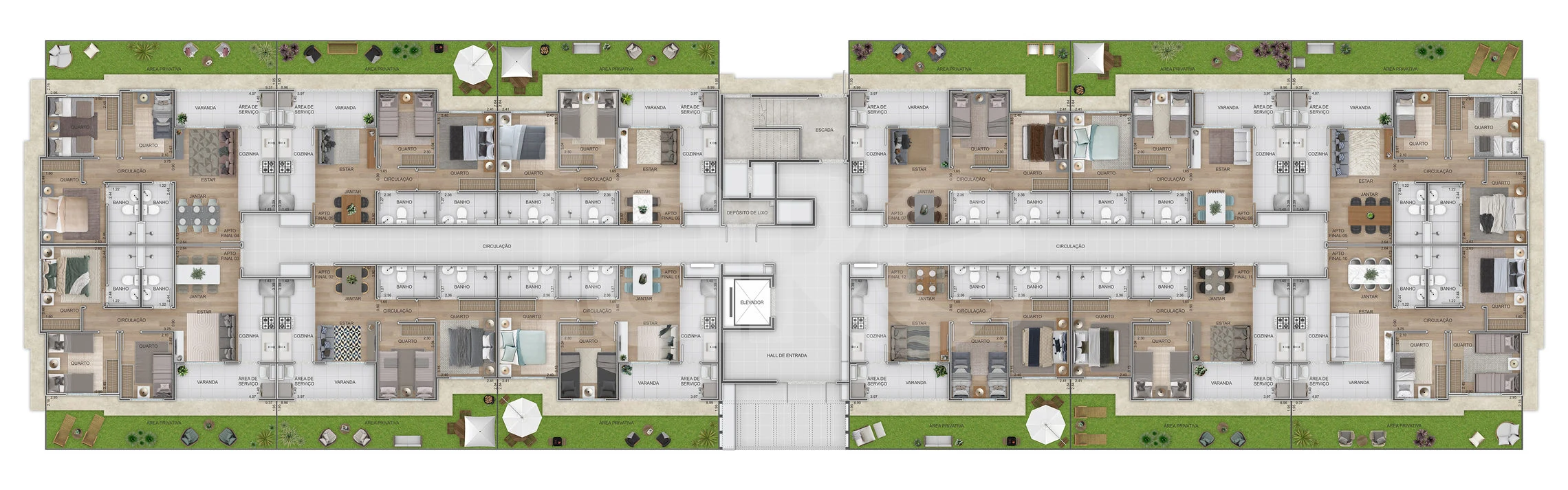 Planta — Pavimento térreo