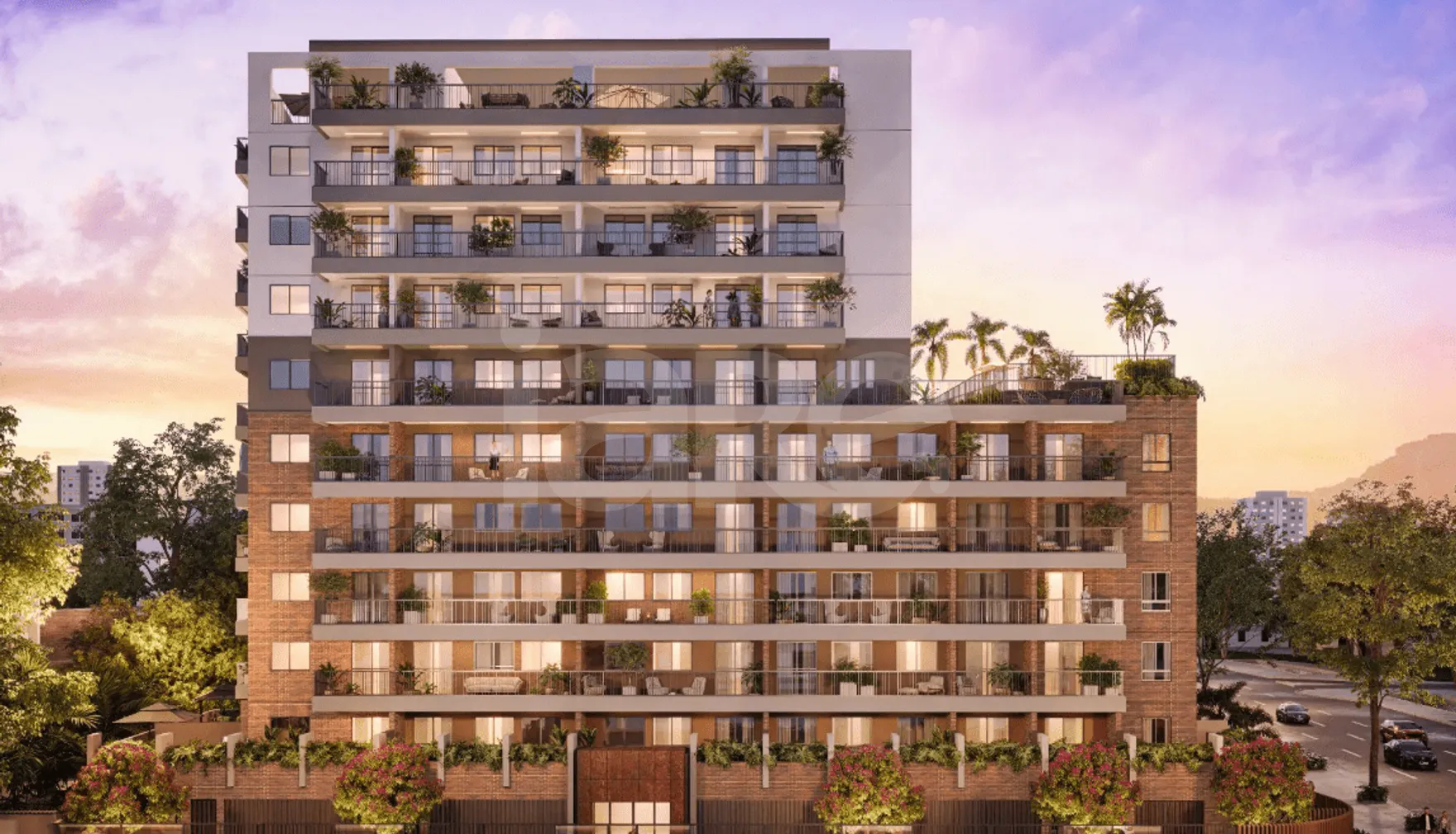 Cores da Tijuca - Studio com 34,8 m², em Tijuca — foto 1