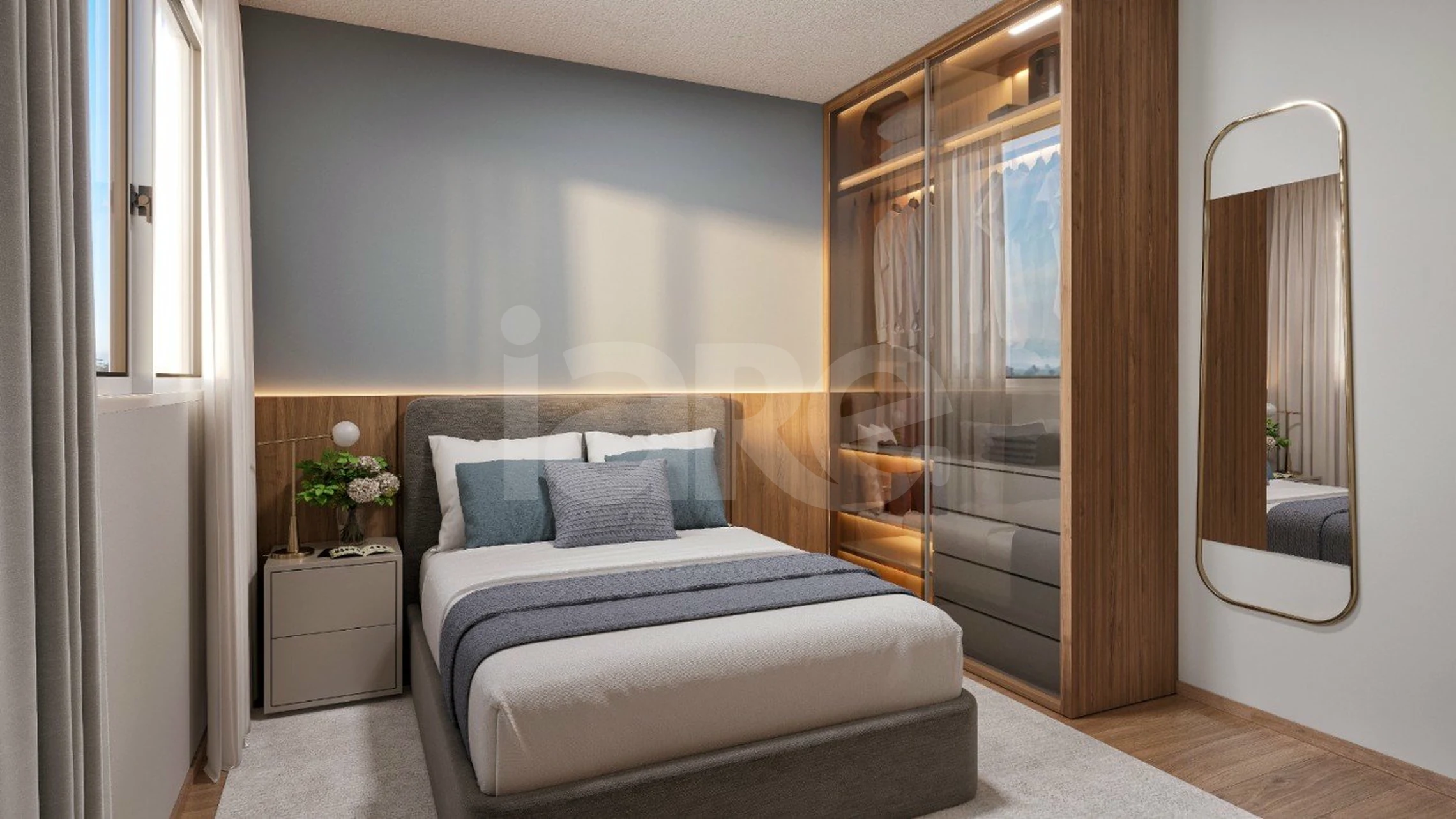 Flores da Alvorada - Apartamento com 47,8 m², em Bela Vista — foto 4