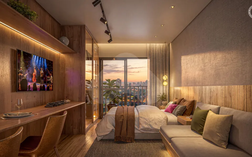 Vitacon Cardoso de Almeida - Studio com 23,64 m², em Perdizes — foto 2