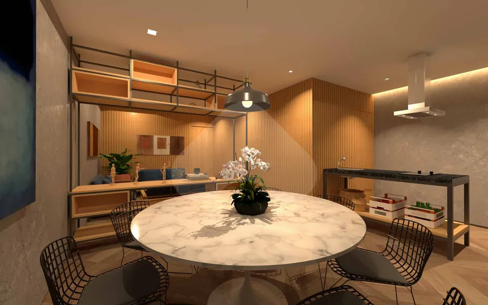 Gloria del'art Coliving - Studio com 36,34 m², em Glória — foto 9