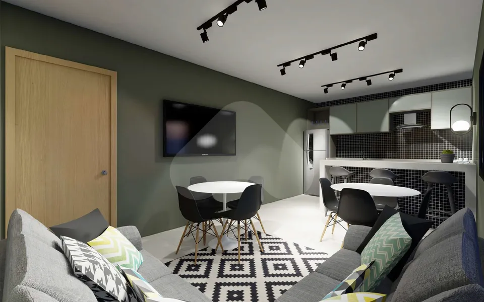 Station Garden - Apartamento com 35,26 m², em Vila Ré — foto 4