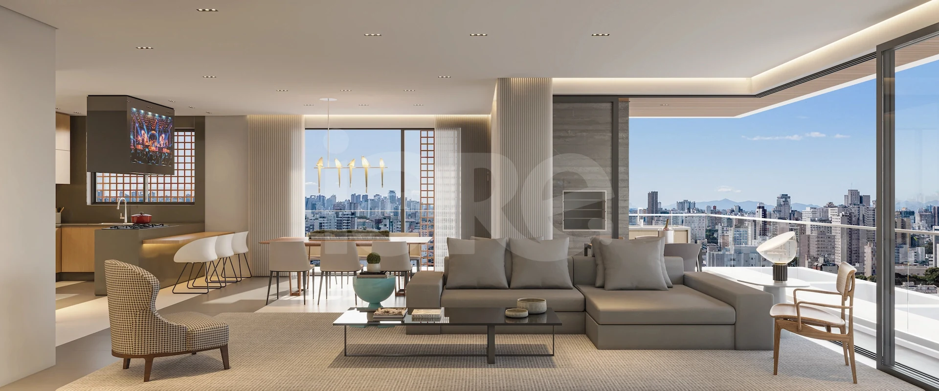 NIO - Apartamento com 214,18 m², em Bigorrilho — foto 3