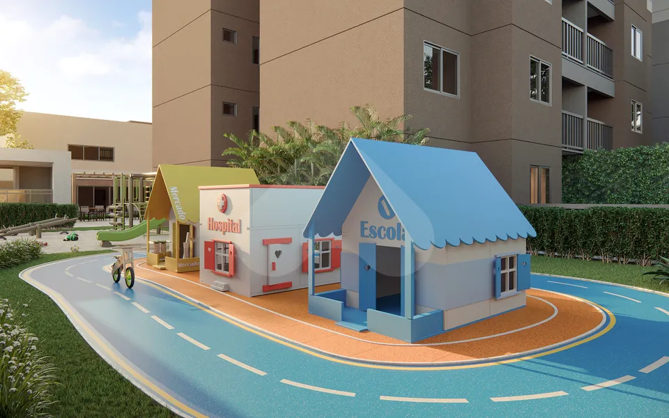 Oasy Habitat Club Guararapes - Apartamento com 54,18 m², em Engenheiro Luciano Cavalcante — foto 9