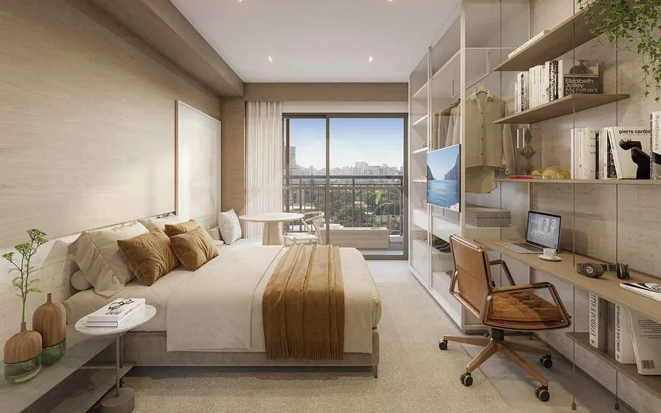 SP 360° Smart Living by Eztec - Studio com 24,93 m², em Moema — foto 2