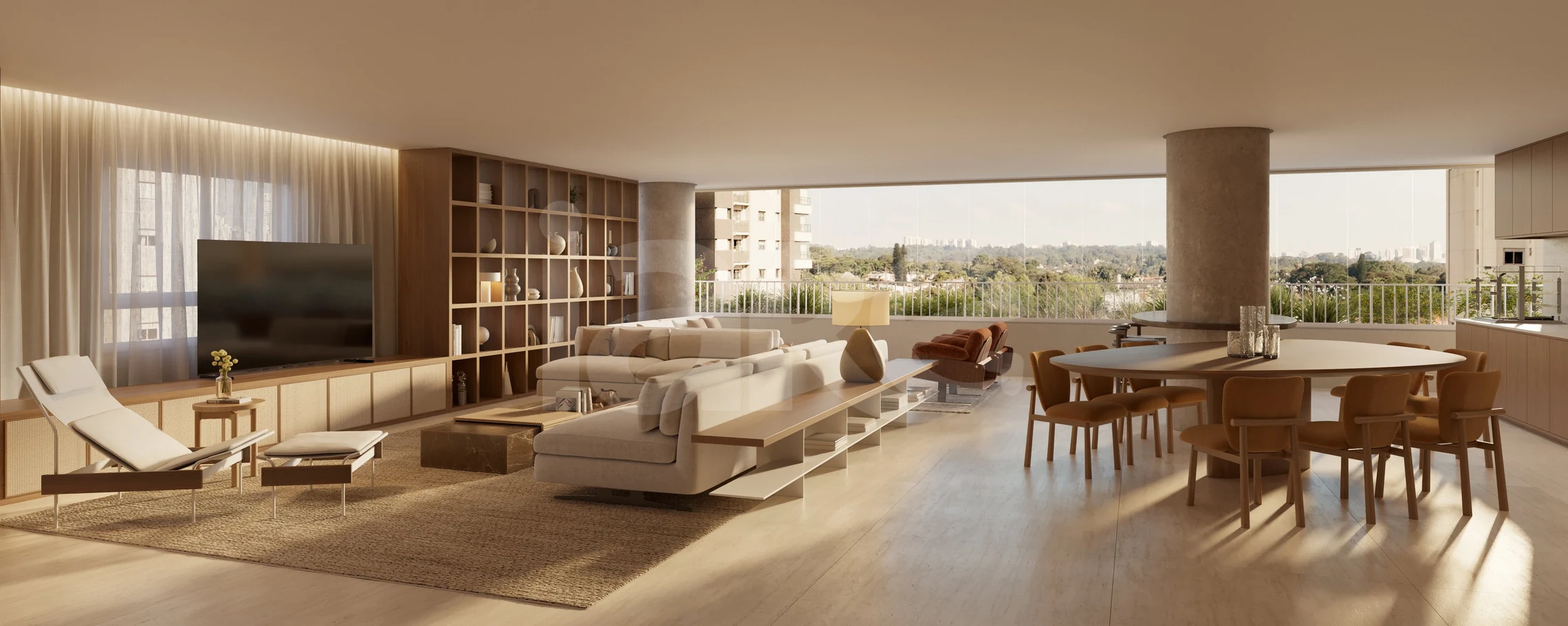 Sofia Campo Belo - Apartamento com 270,25 m², em Parque Colonial — foto 2