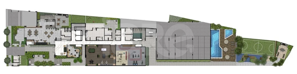 Planta — Pavimento lazer 01