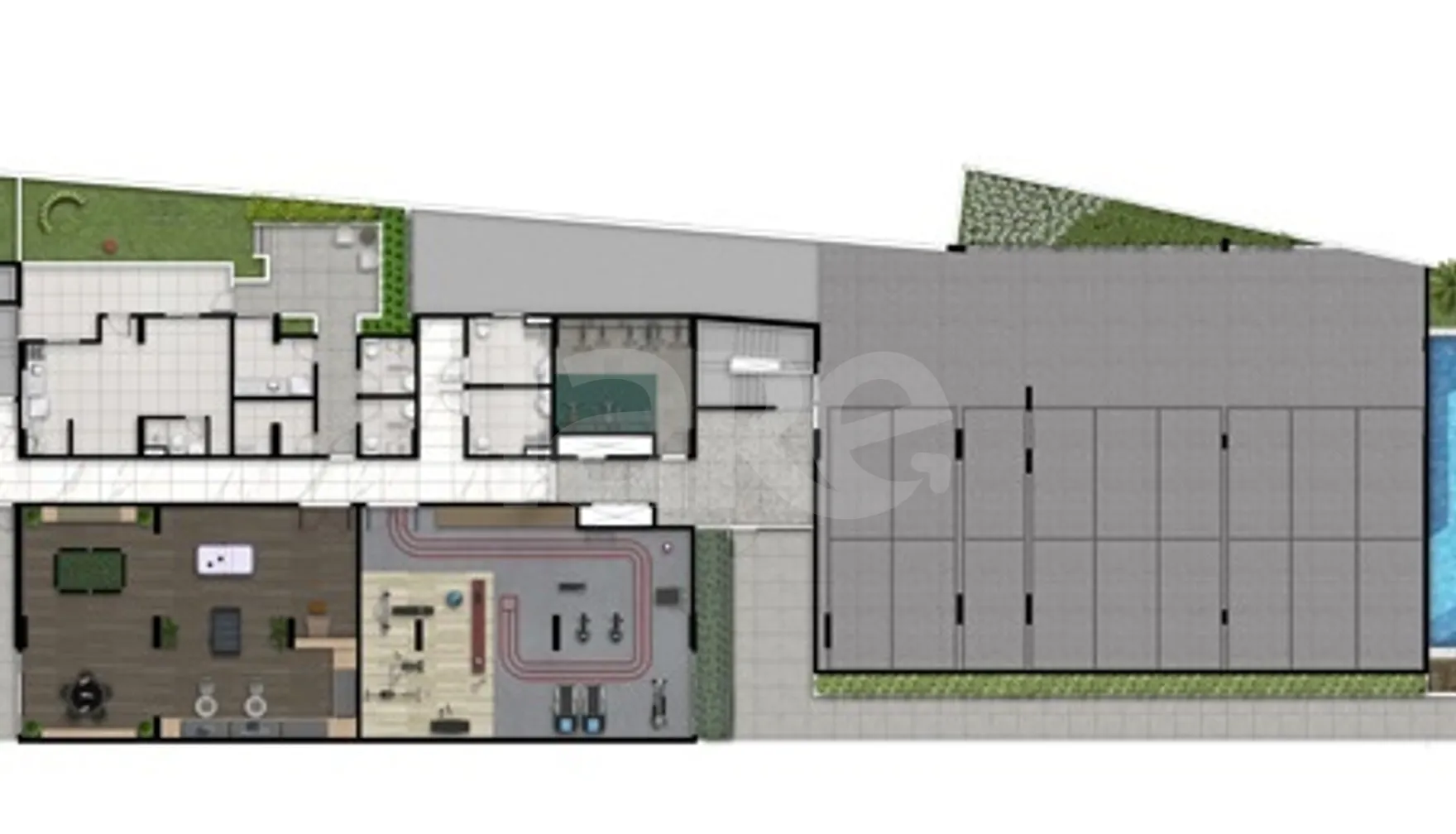 Planta — Pavimento lazer 01