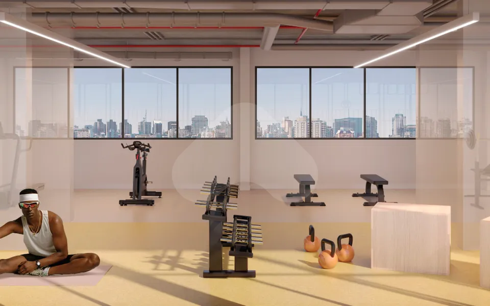 UP Sports Home - Apartamento com 24,29 m², em Vila Sônia — foto 7