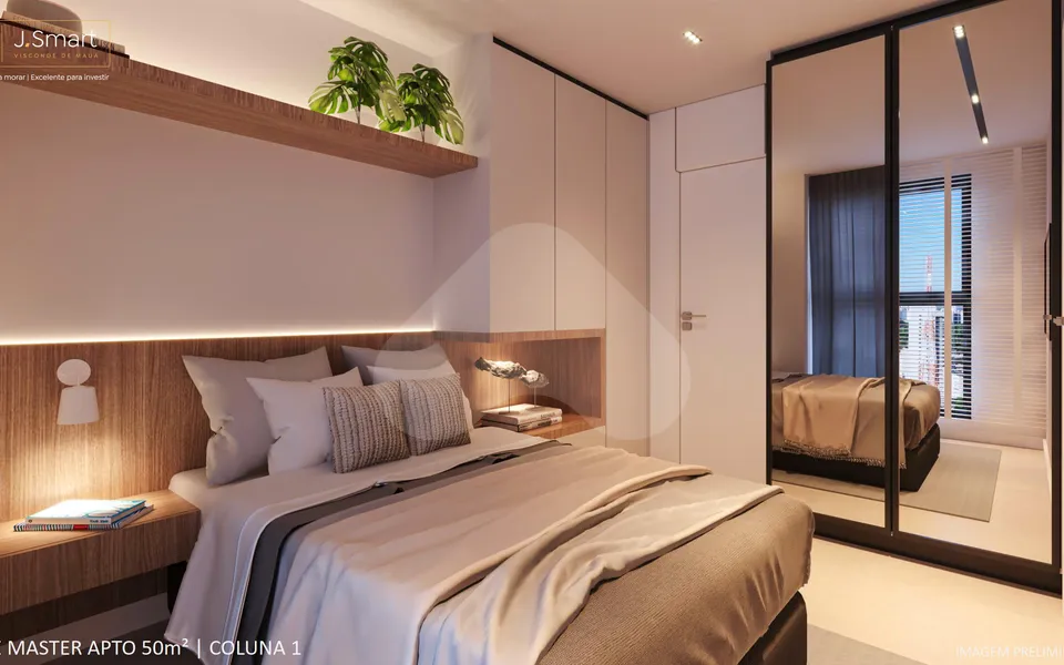 J.Smart Visconde de Mauá - Apartamento com 50,15 m², em Dionísio Torres — foto 22