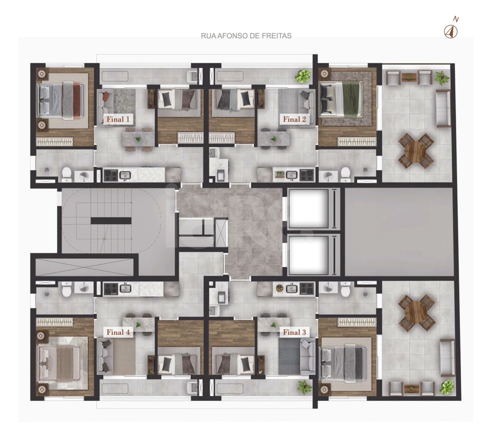 Planta — 2º pavimento