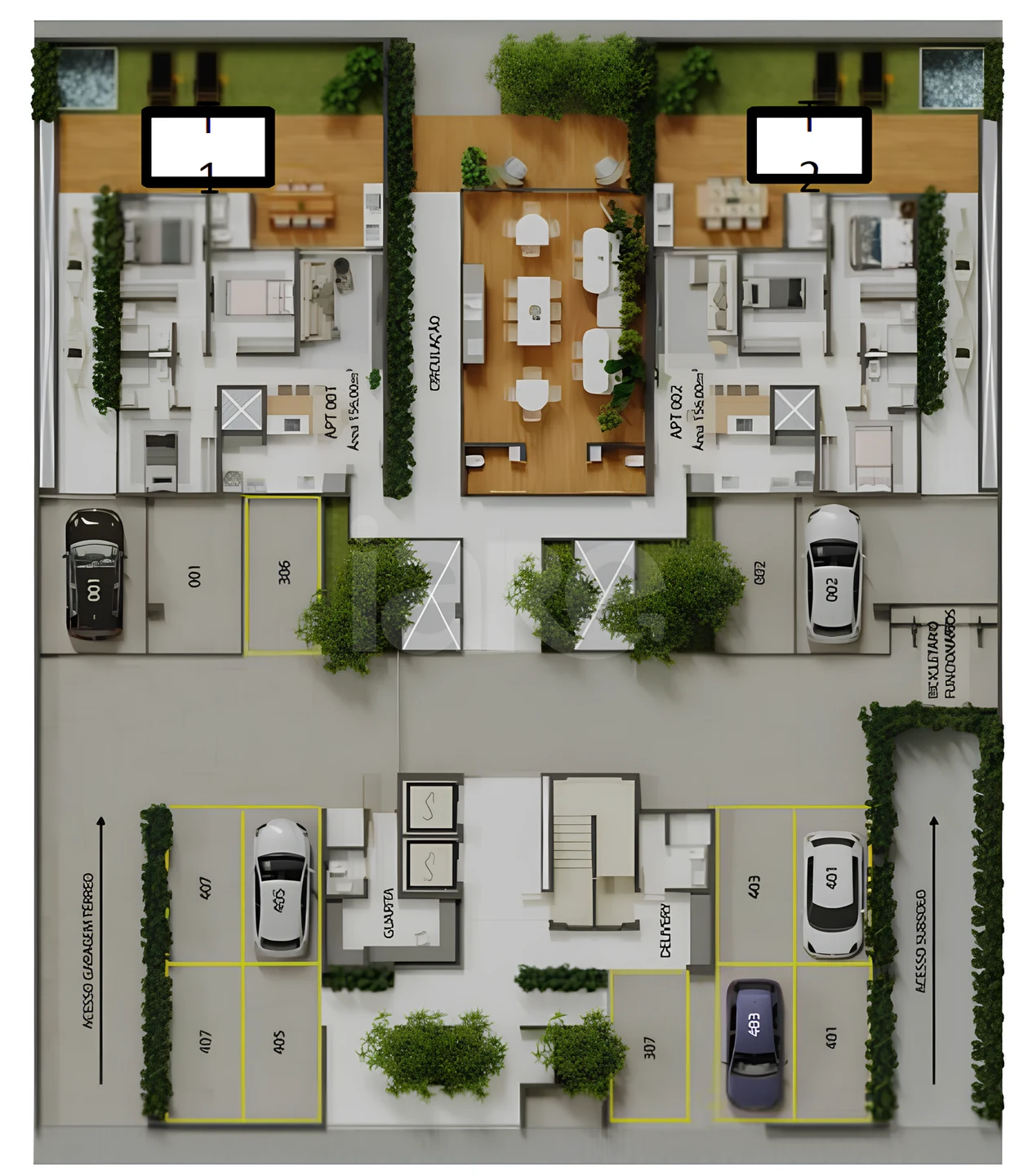 Planta — Pavimento térreo