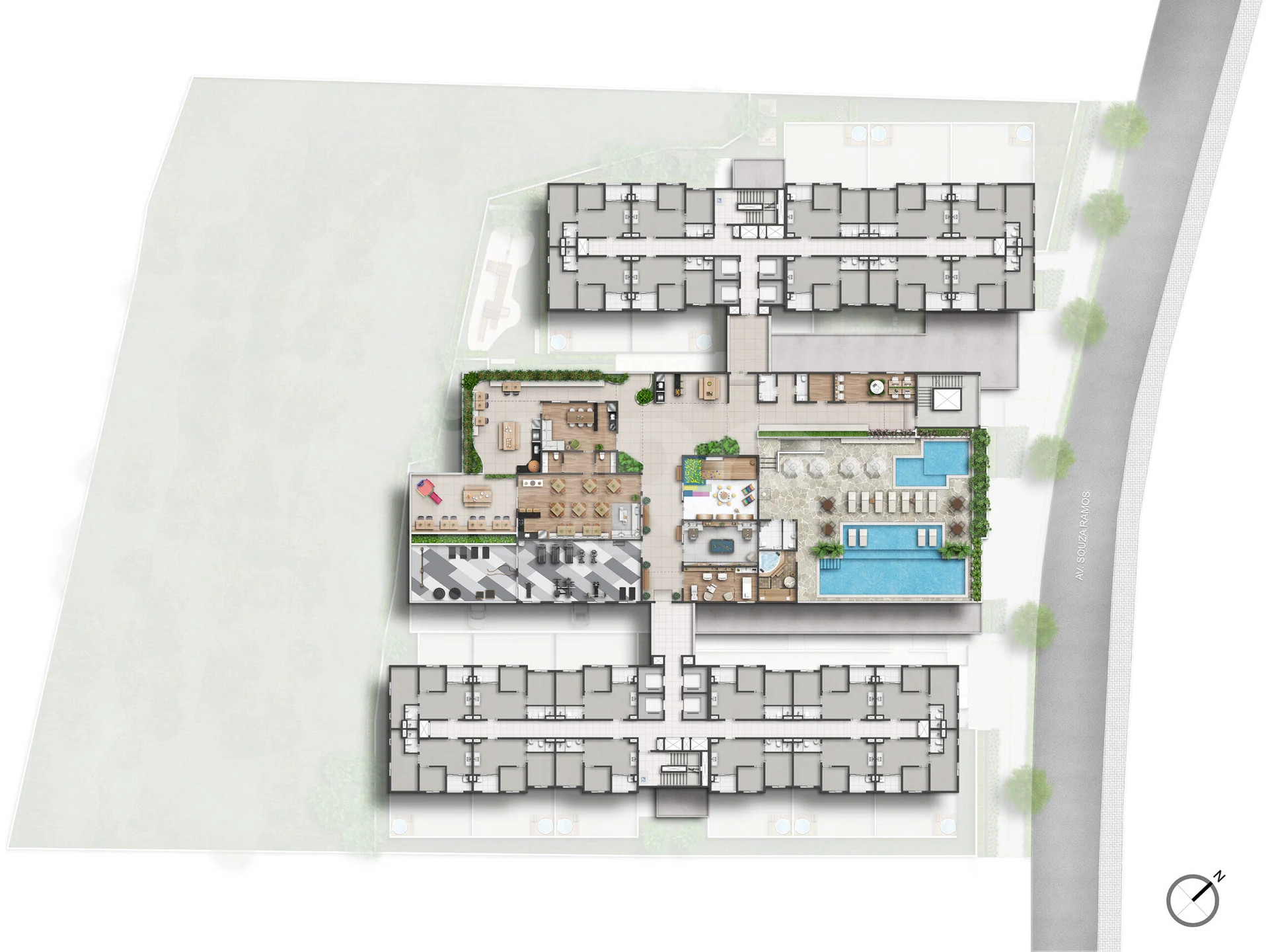 Planta — Pavimento 2