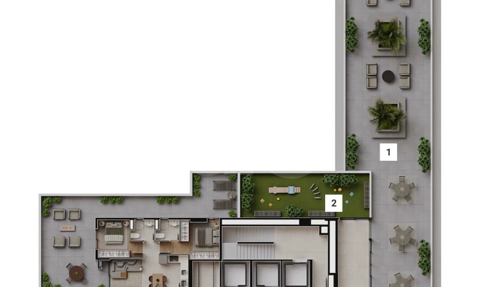 Planta — Pavimento 9
