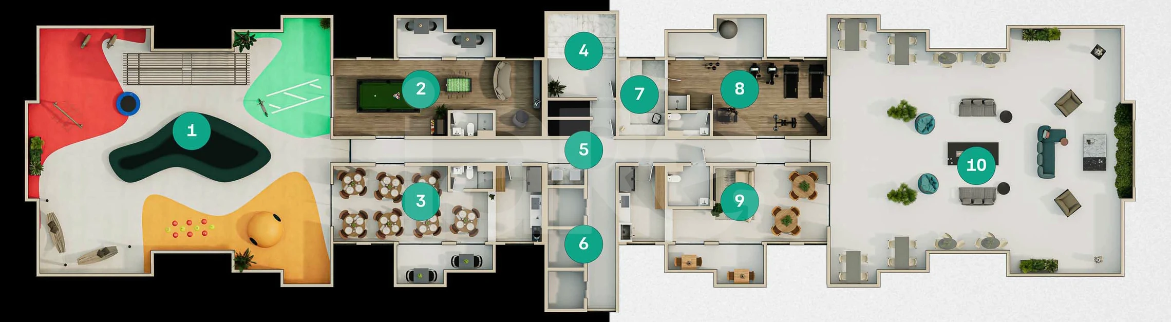 Planta — Pavimento rooftop