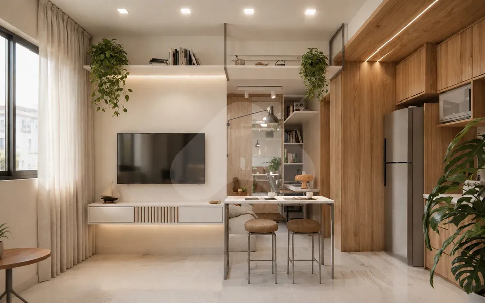 F1 Studios - Studio com 22 m², em Hauer — foto 17