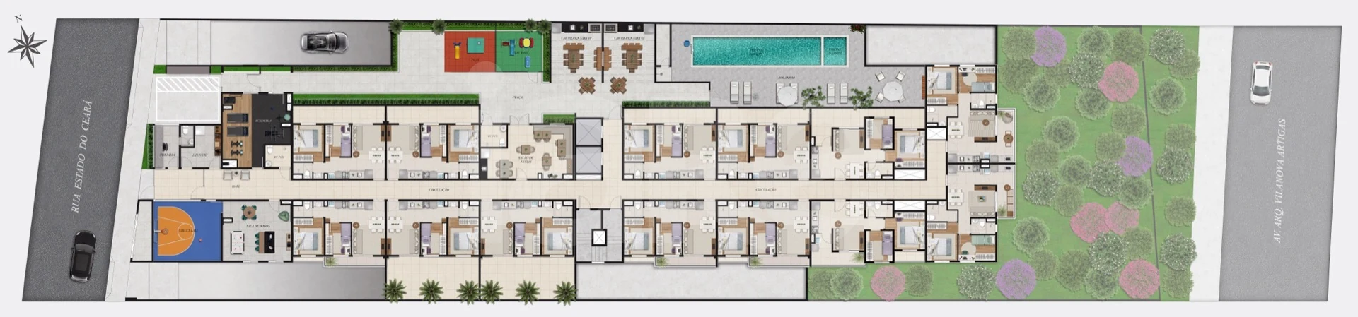 Planta — Pavimento térreo