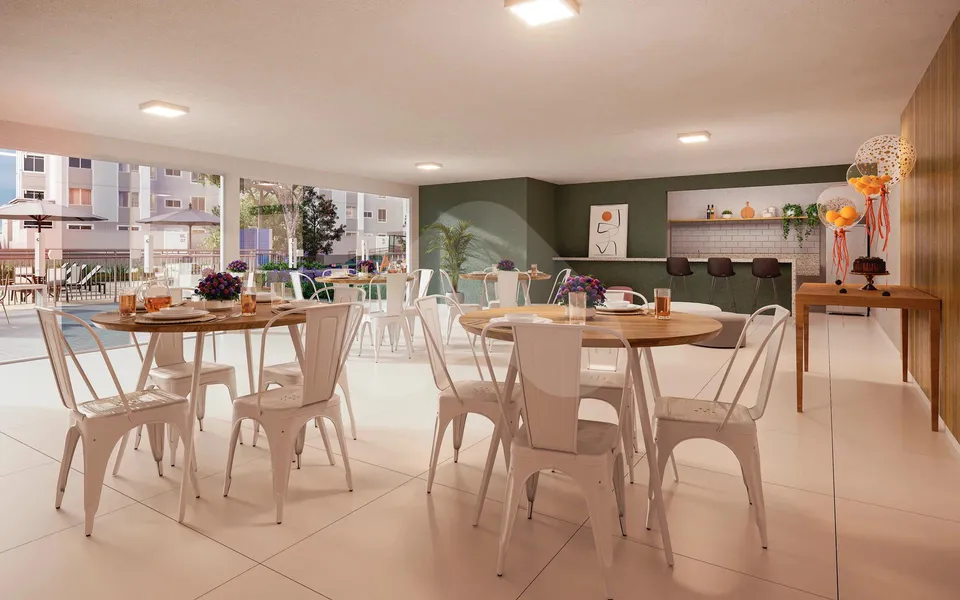 Vitória 3 - Apartamento com 42,78 m², em Campo Grande — foto 6