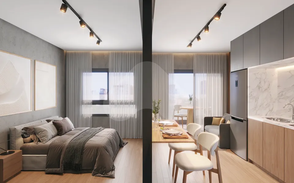 Vitacon Jardins - Studio com 25,37 m², em Jardins — foto 4