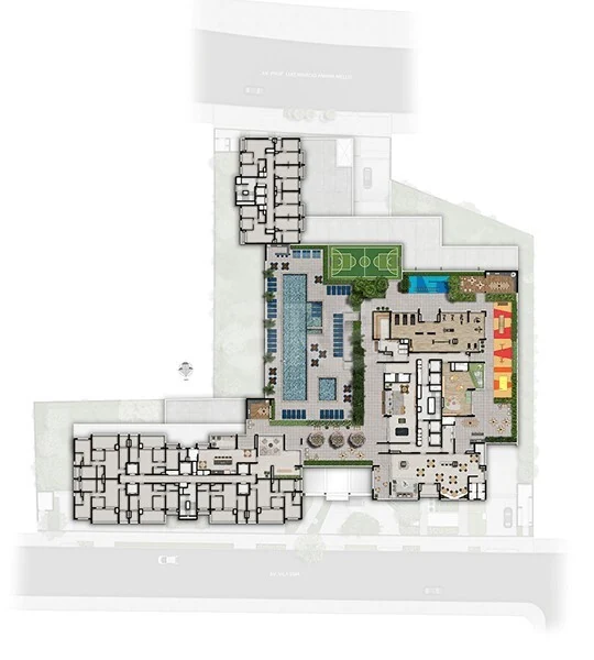 Planta — Pavimento 1
