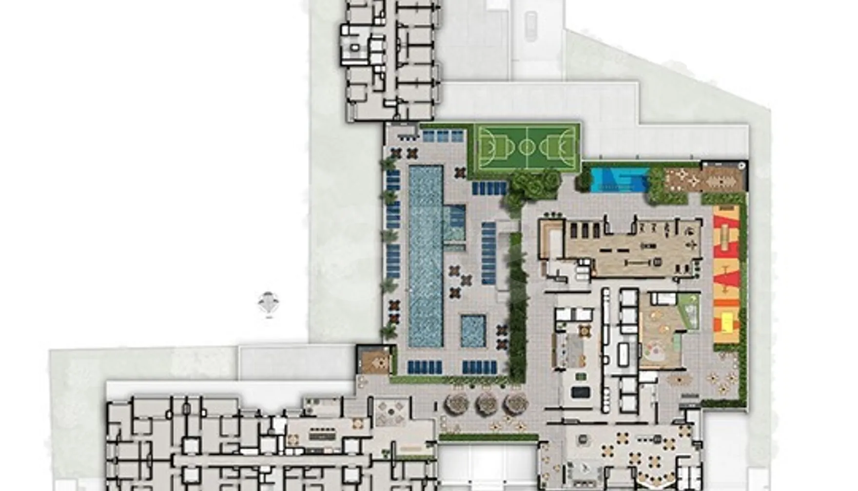Planta — Pavimento 1