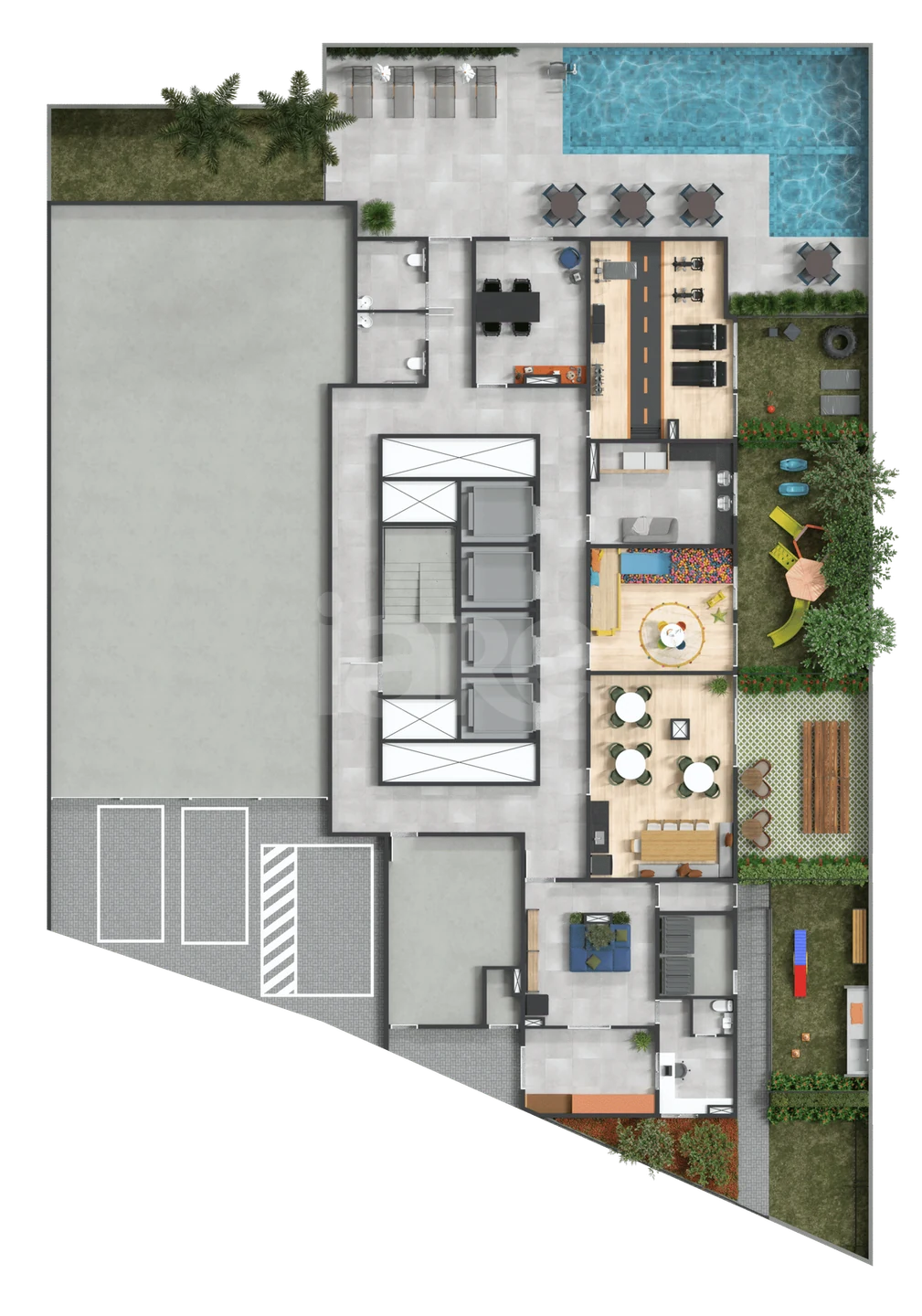 Planta — Pavimento térreo