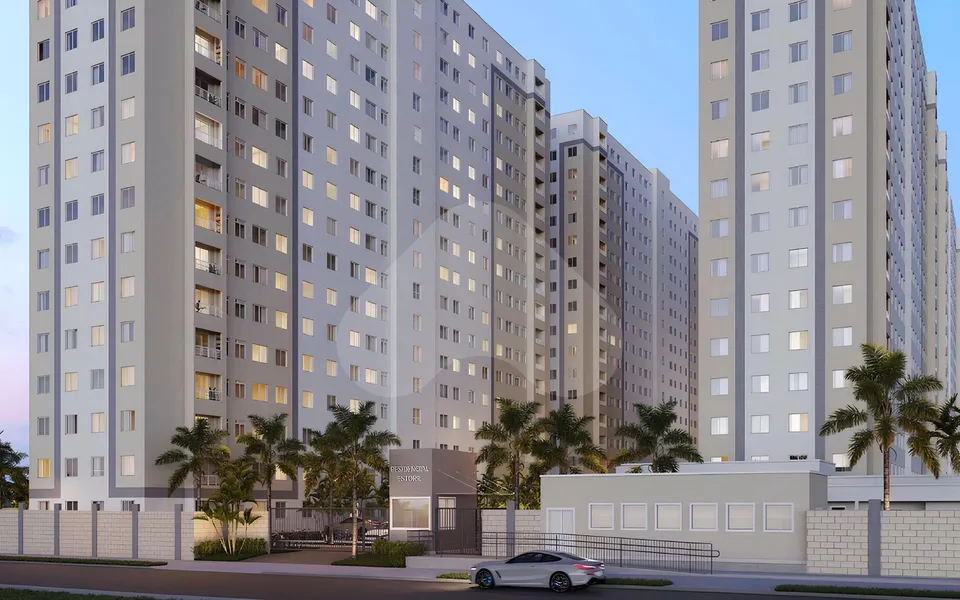 Estoril - Apartamento com 38,05 m², em Usina Piratininga — foto 5