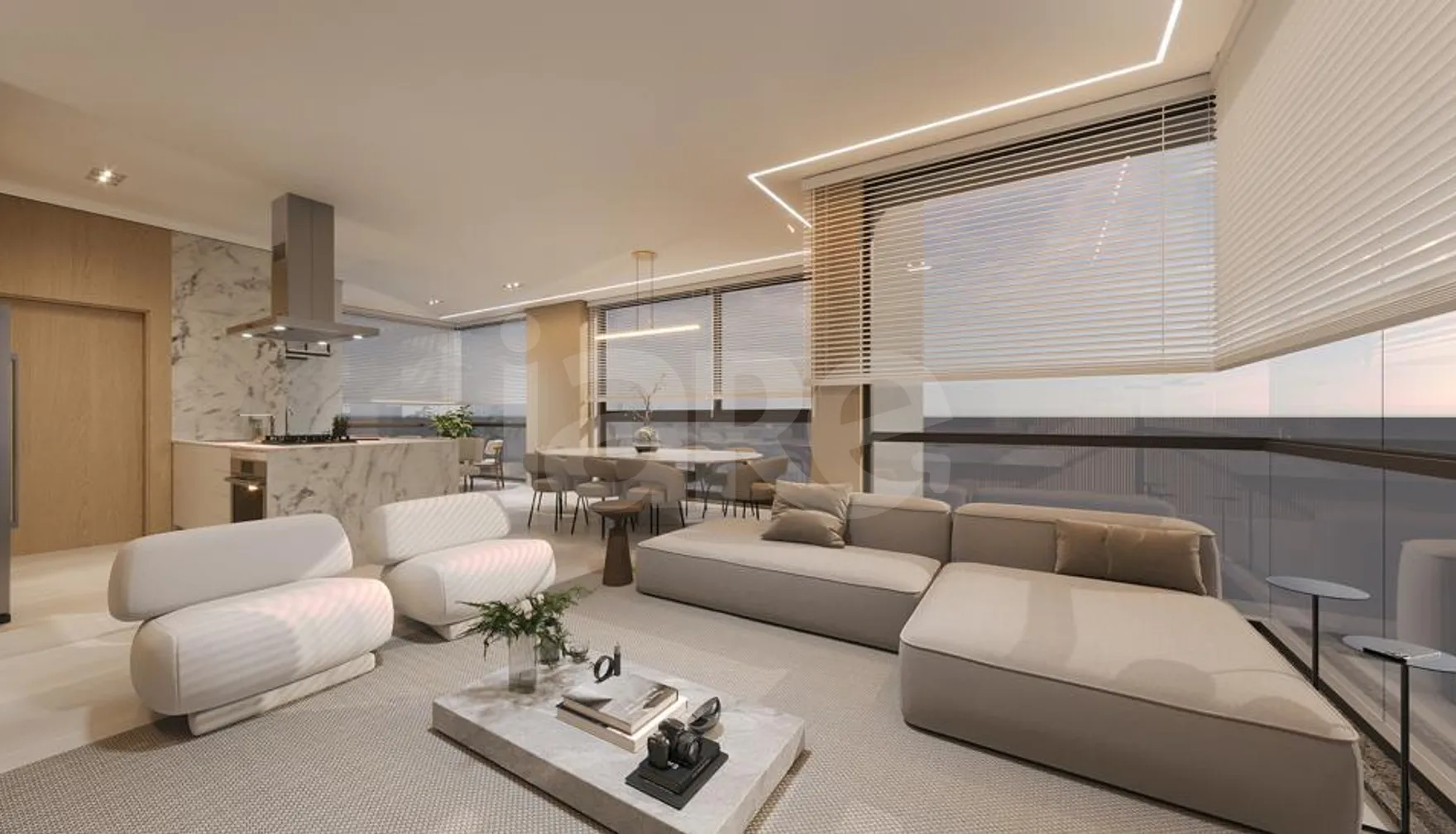 Serenity - Apartamento com 173,67 m², em Centro — foto 3