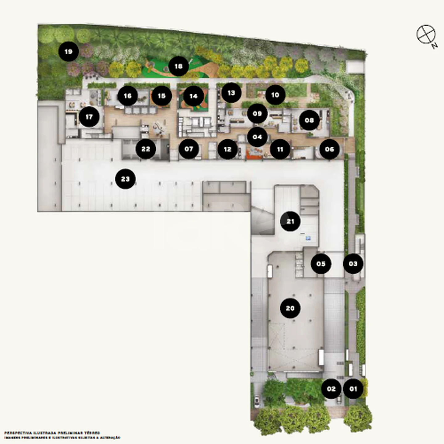 Planta — Pavimento térreo