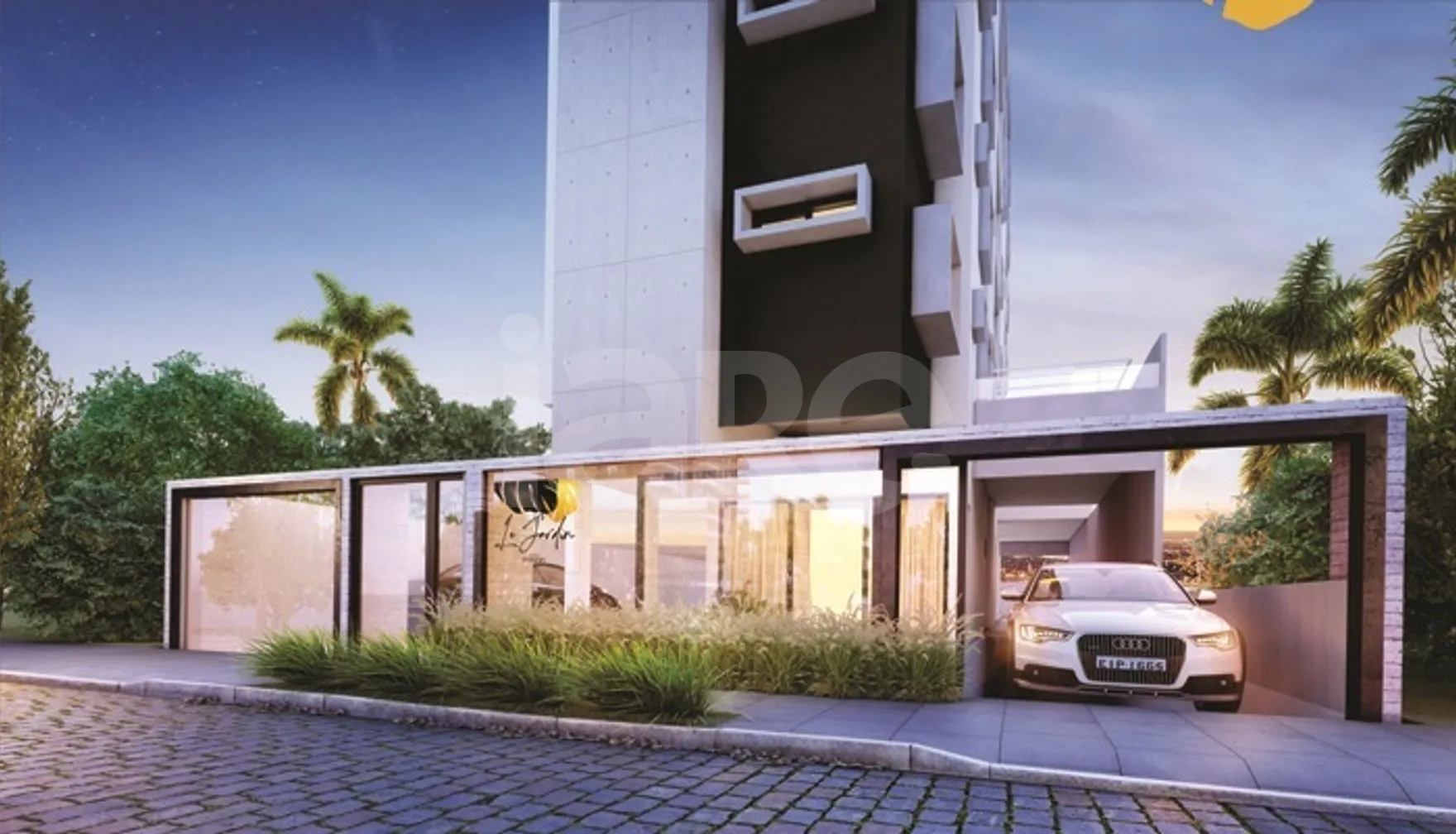 Le Jardin - Apartamento com 81 m², em Petrópolis — foto 2
