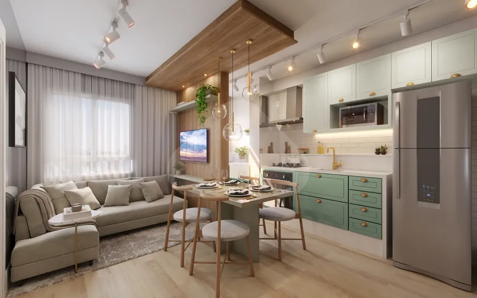 Pop Granja - Studio com 24,69 m², em Jardim Ana Estela — foto 2