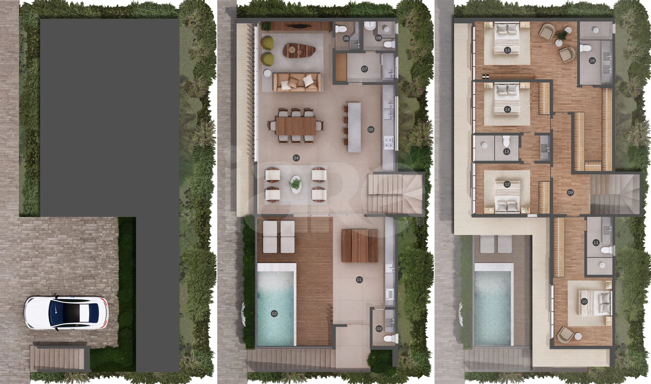 Planta — Casa em Condomínio 360,92 m²