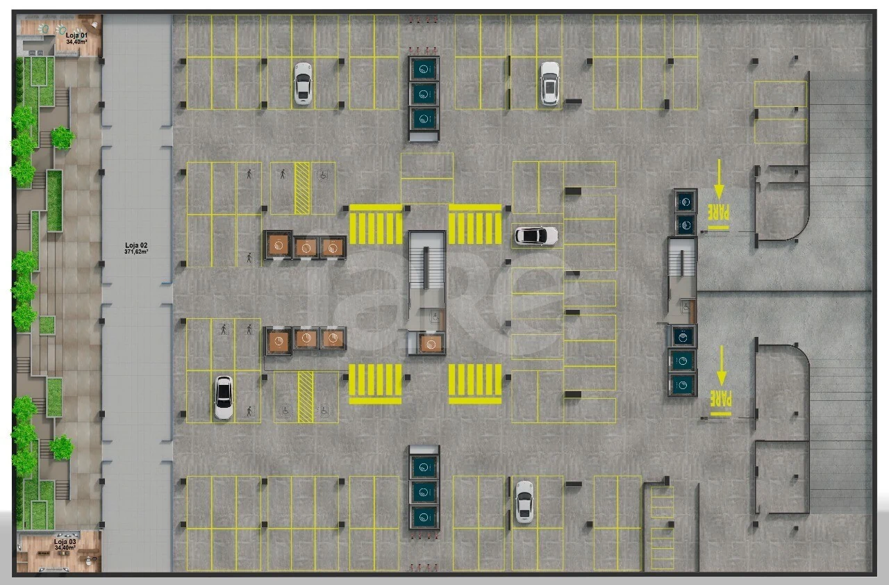 Planta — Pavimento subsolo
