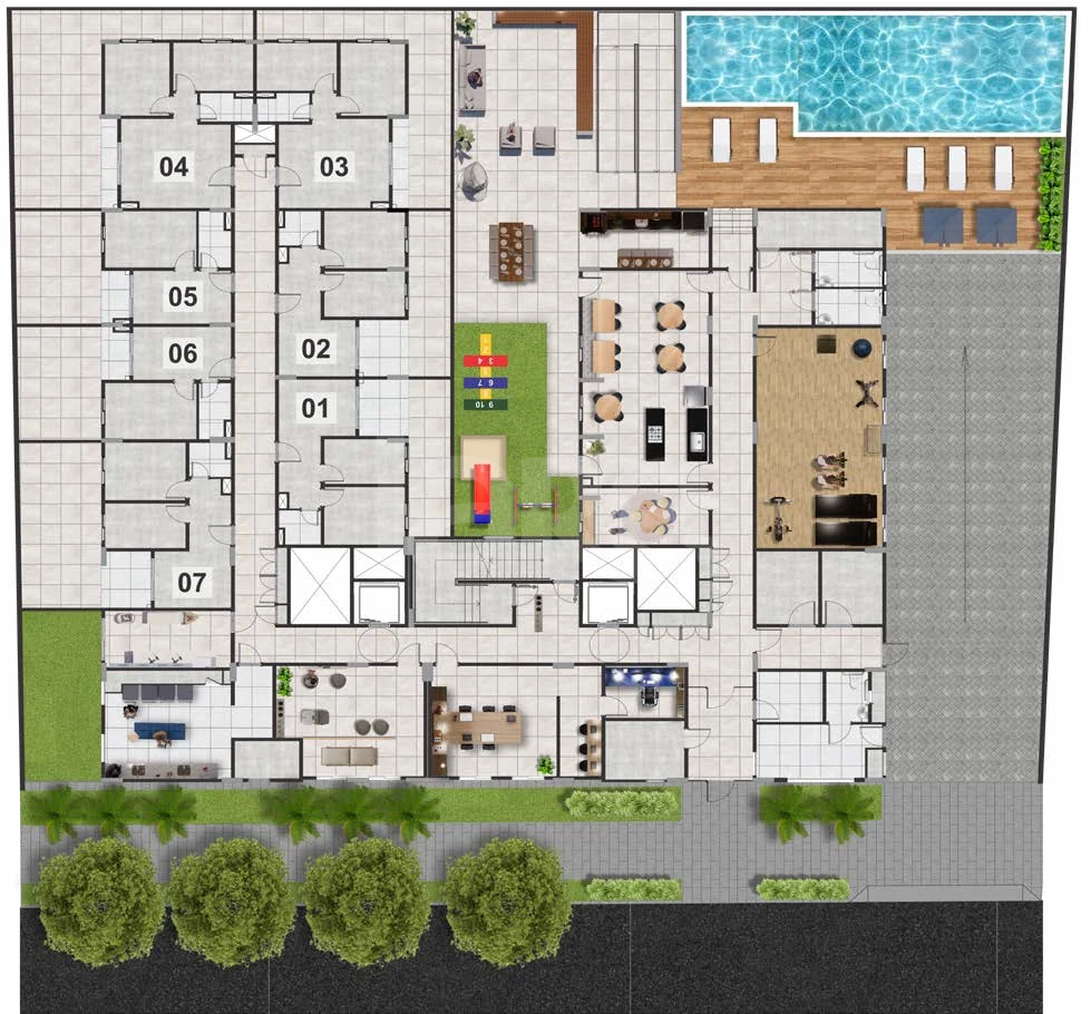 Planta — Pavimento térreo
