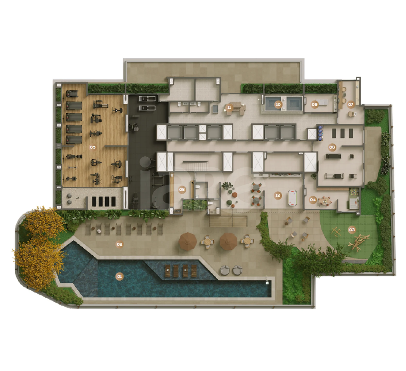 Planta — Pavimento 2