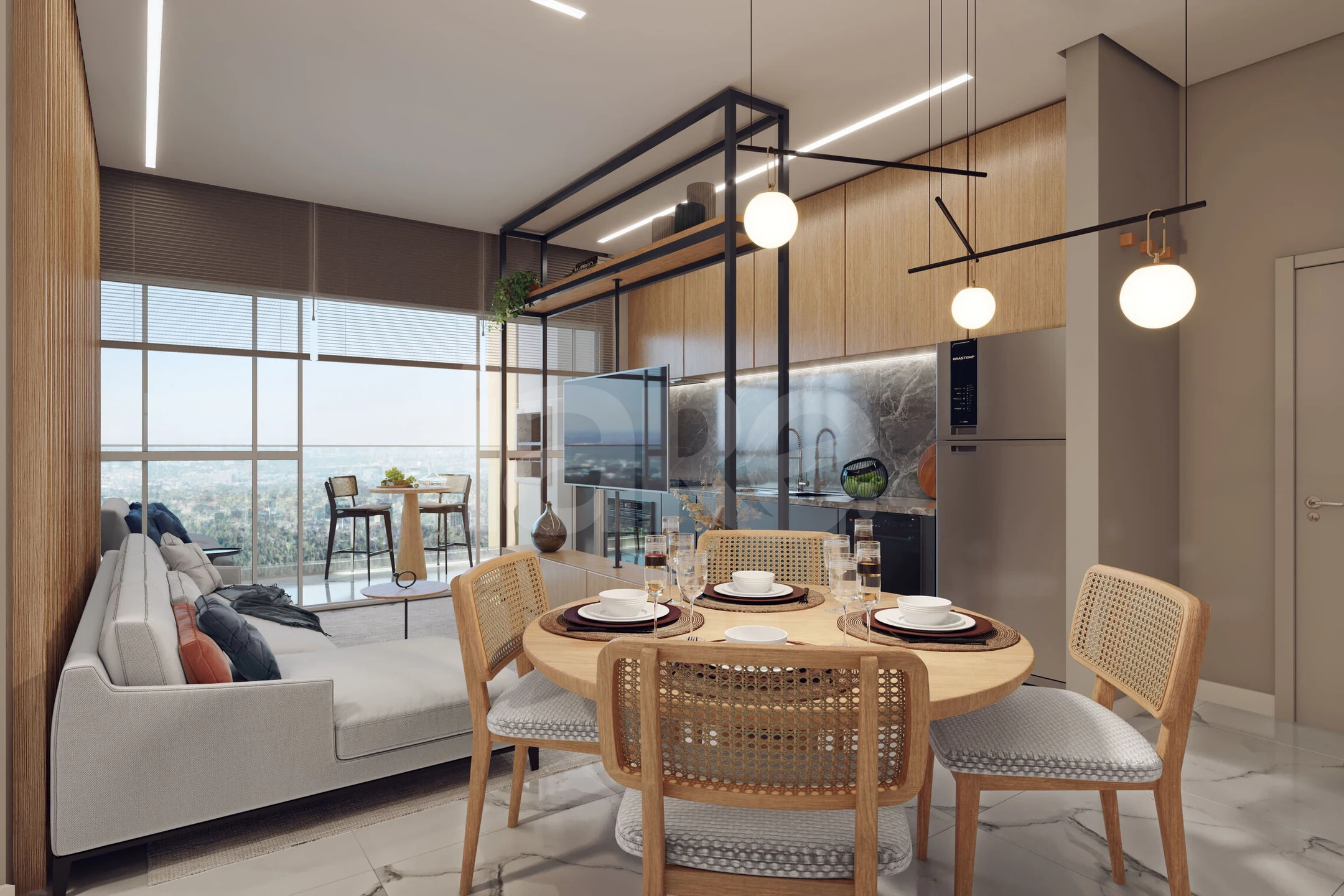 Brooklyn 365 Residence - Apartamento com 47 m², em Centro — foto 2