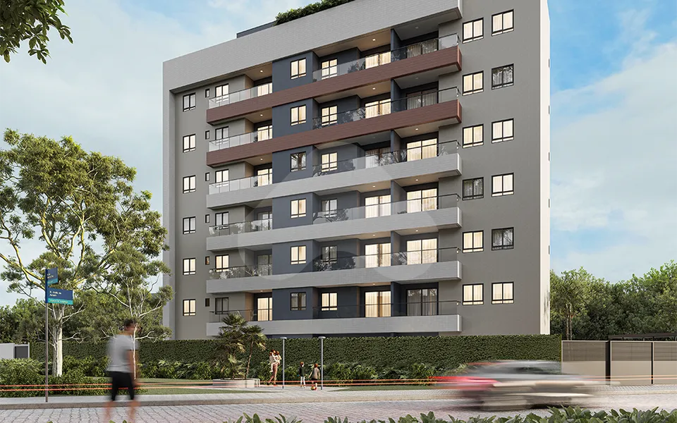 Samá Park - Apartamento com 62,9 m², em Ponta de Campina — foto 2