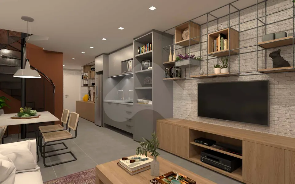 Gloria del'art Coliving - Studio com 36,34 m², em Glória — foto 19