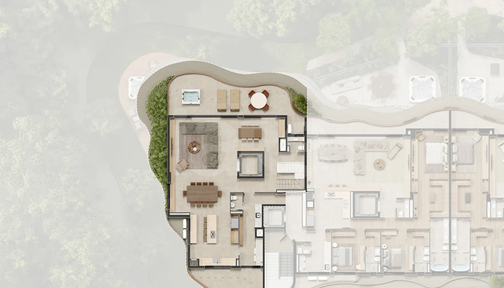 Planta — Cobertura Duplex 354,69 m²