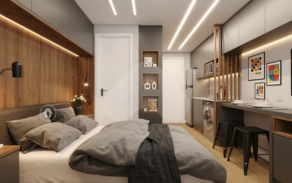 Metrocasa Estação João Paulo I - Studio com 16,67 m², em Vila Palmeiras — foto 35