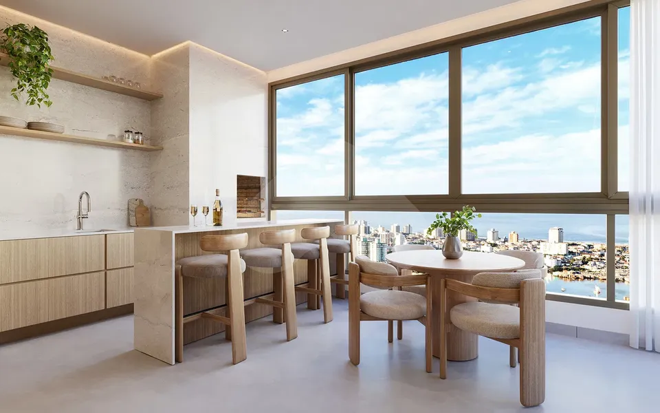 Monserrato Residencial - Apartamento com 124,29 m², em Centro — foto 8